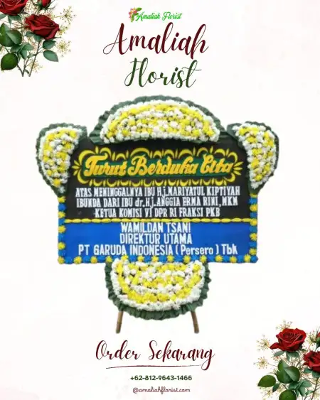 Papan Bunga Duka Jati Kramat